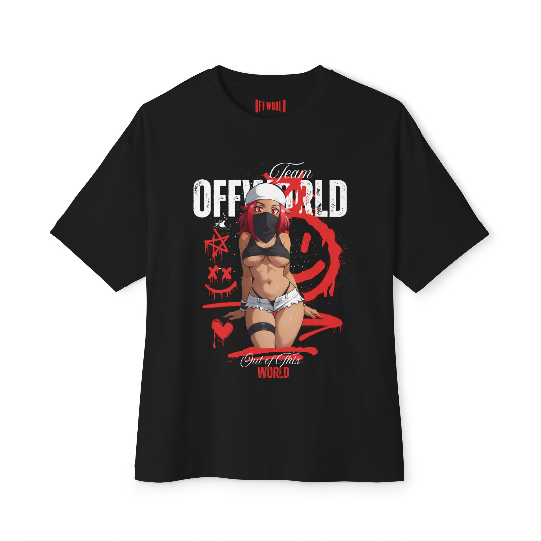 Off World | Oversized Anime Graphic Tee - Team Off World