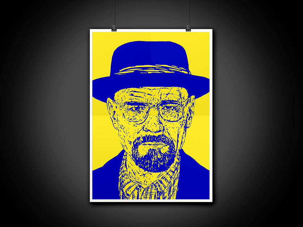 Thumbnail: Heisenberg Breaking Bad Print