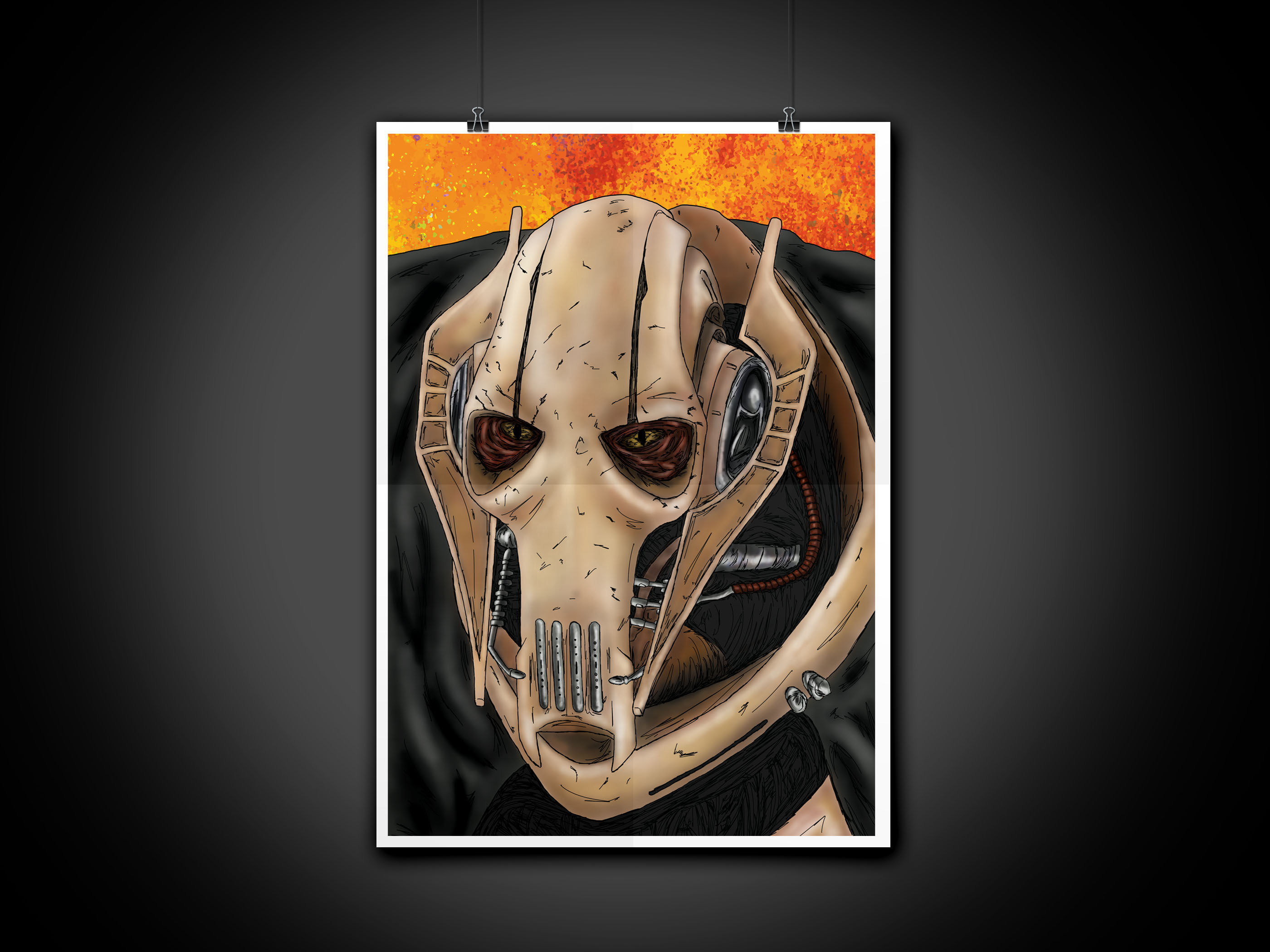 General Grievous Star Wars Print