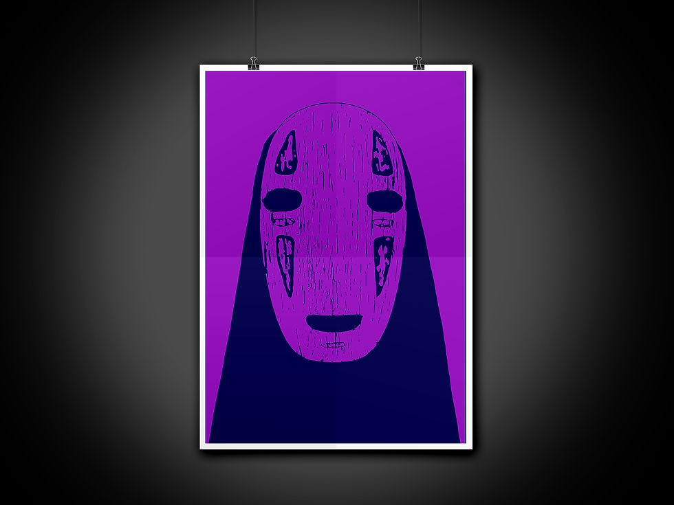 Thumbnail: No Name Spirited Away Print