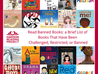 Read Banned Books: a Brief List of Books That Have Been Challenged, Restricted, or Banned