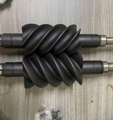 Coating rotor máy nén trục vít không dầu