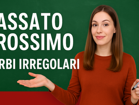 Passato Prossimo Verbi Irregolari