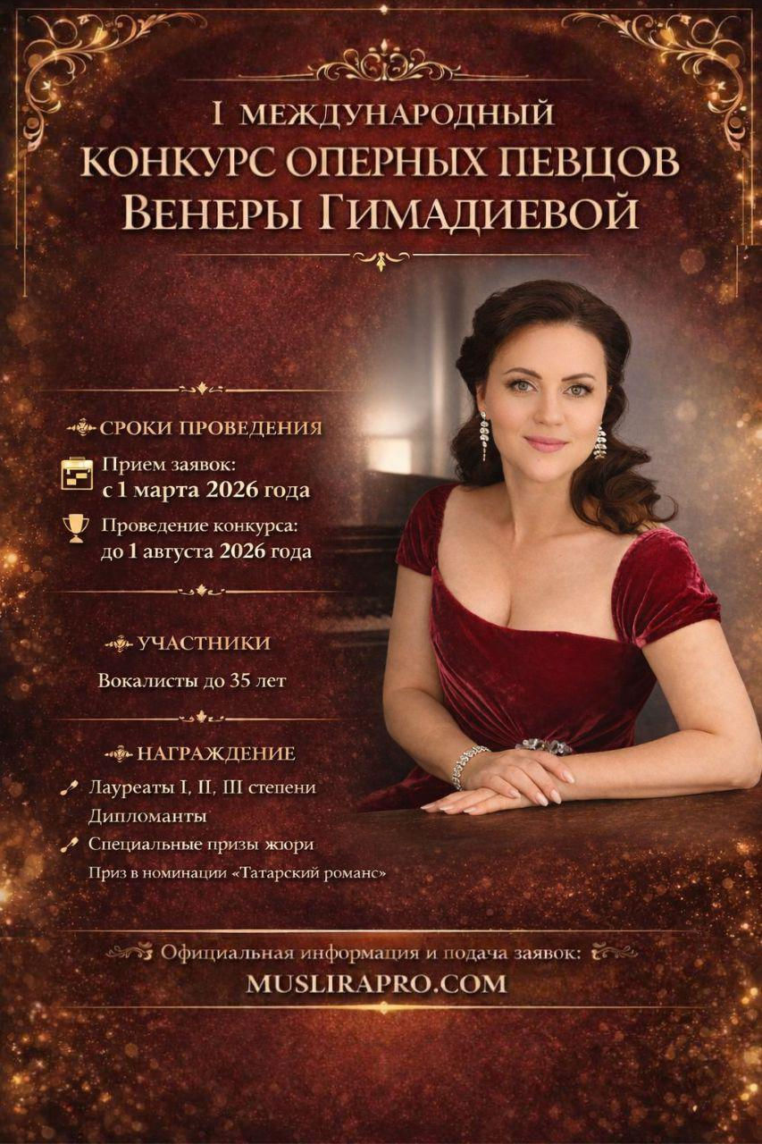  First International Opera Singers Competition of Venera Gimadieva🎶