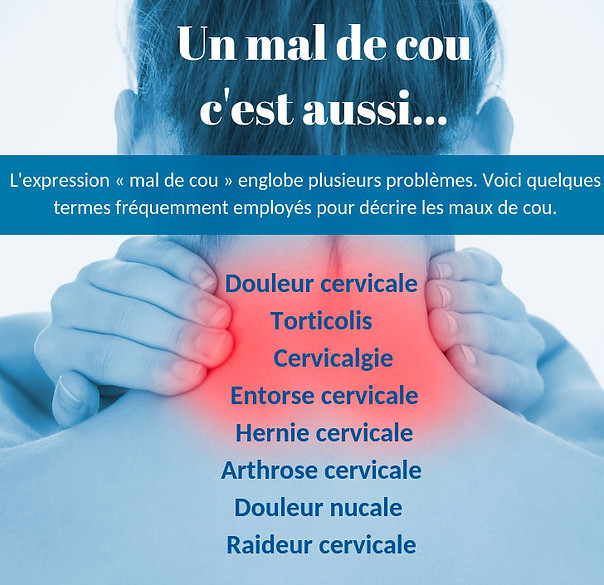 Mon ostéo et les douleurs du cou