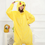 Thumbnail: Brand Adult Animal Pajamas Sets Cartoon Sleepwear Cosplay Zipper Women Winter 