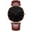Thumbnail: 2022 Minimalist Men's Fashion Ultra Thin Watches Simple Men Business