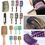 Thumbnail: Hair Brush Scalp Massage Comb Hairbrush Bristle&amp;Nylon Women Wet Curly 