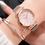 Thumbnail: Luxury Women Bracelet Quartz Watches For Women Magnetic Watch Ladies Sports
