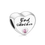Thumbnail: New Wife Sisters Best friends Dad Love Heart Charm Bead Fit Original Pandora  