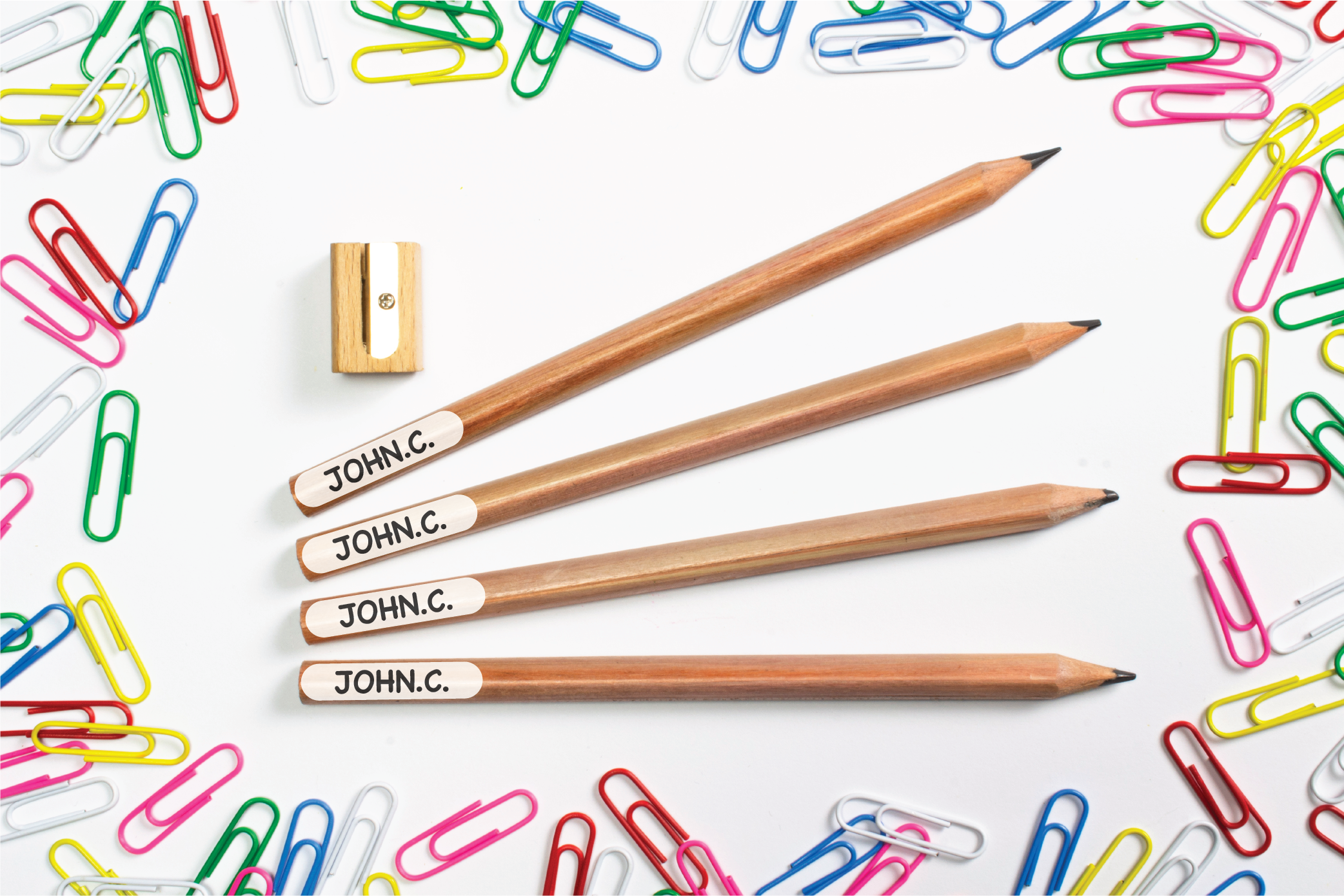 Pencil Labels - QTY 76