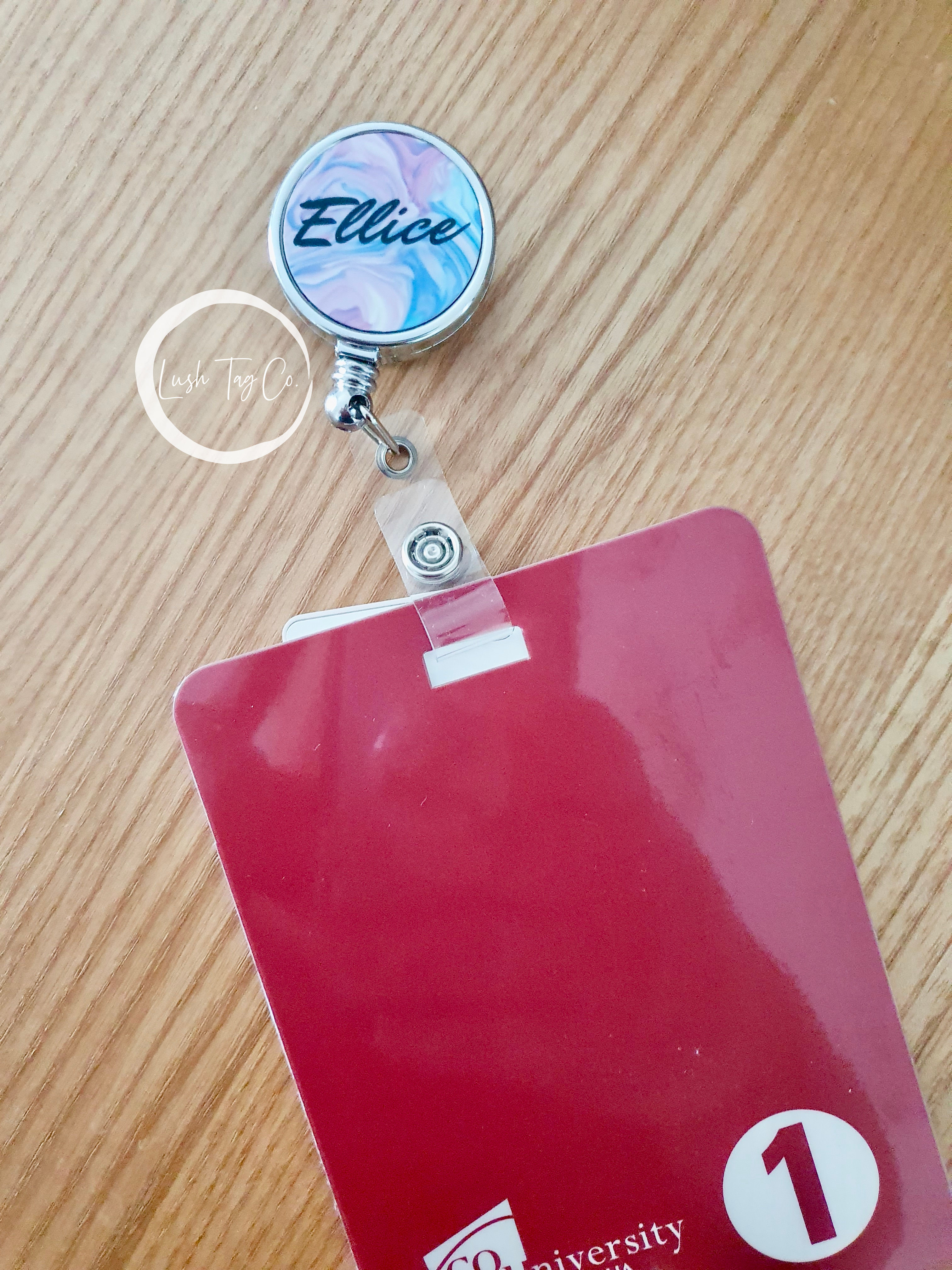 Personalised Nurses Card Holder