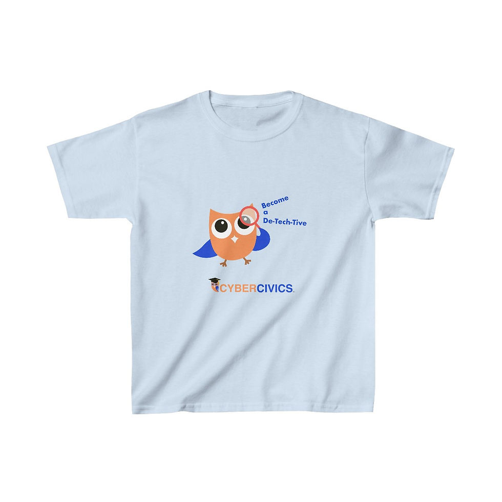 Thumbnail: Become a De-Tech-Tive Kids Tee