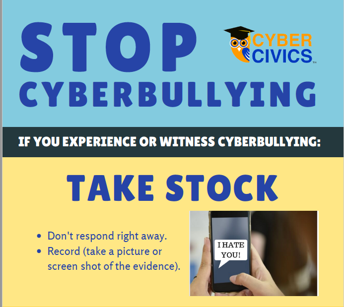 Stop Cyberbullying Infographic