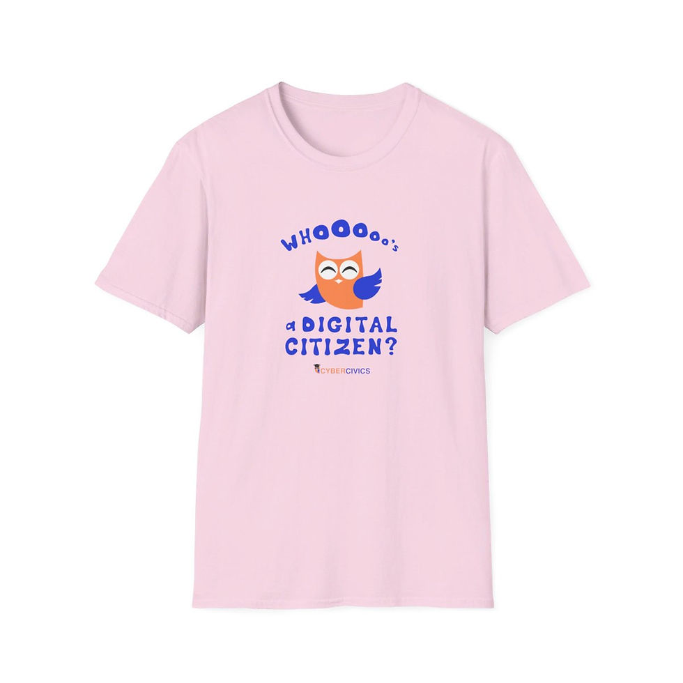 Thumbnail: Whooo's a Digital Citizen #2 Adult Tee