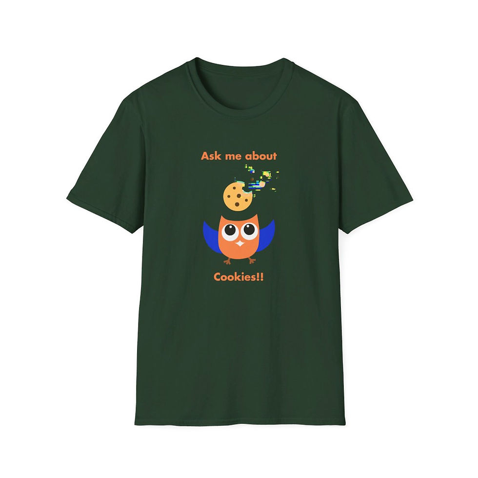 Thumbnail: Ask Me About Cookies Adult Tee