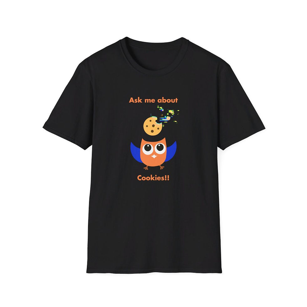 Thumbnail: Ask Me About Cookies Adult Tee