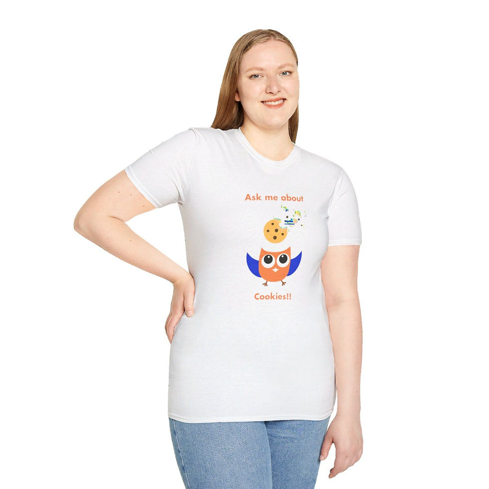 Thumbnail: Ask Me About Cookies Adult Tee