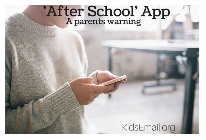 ‘After School App’ Yet Another App for Parents to Know About!