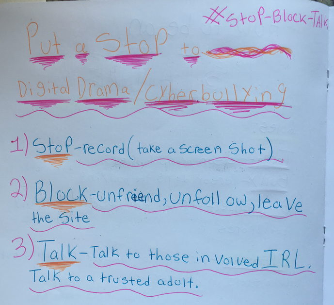 stop block talk