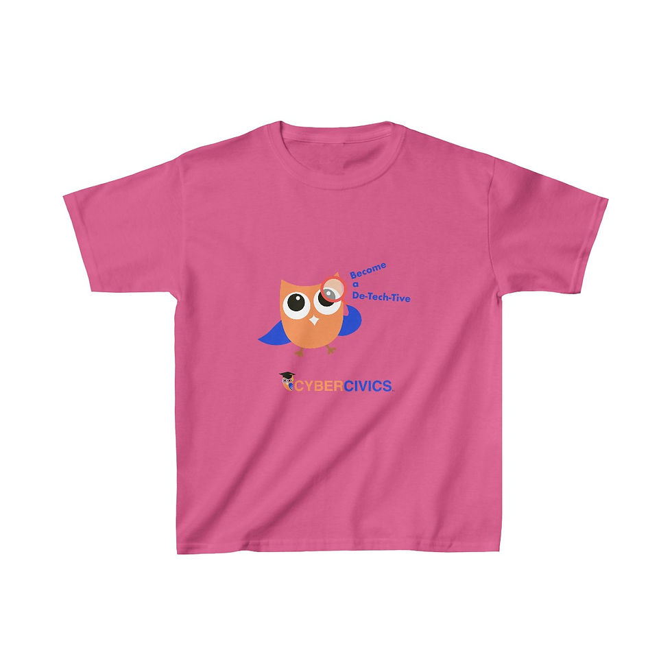 Thumbnail: Become a De-Tech-Tive Kids Tee