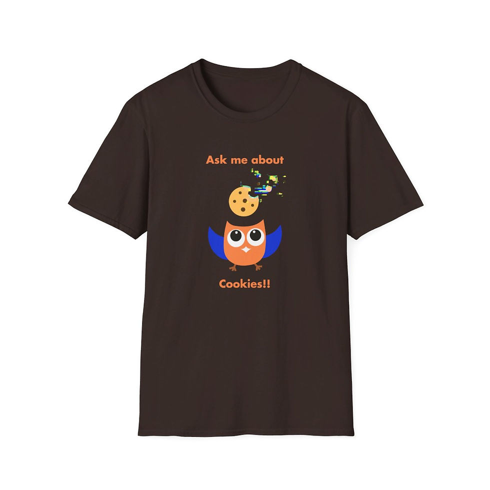 Thumbnail: Ask Me About Cookies Adult Tee