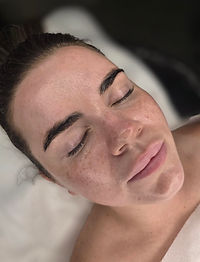 Glowing skin facial dermaplane and glass skin