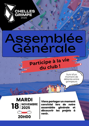 Assemblée Générale du Club ! 