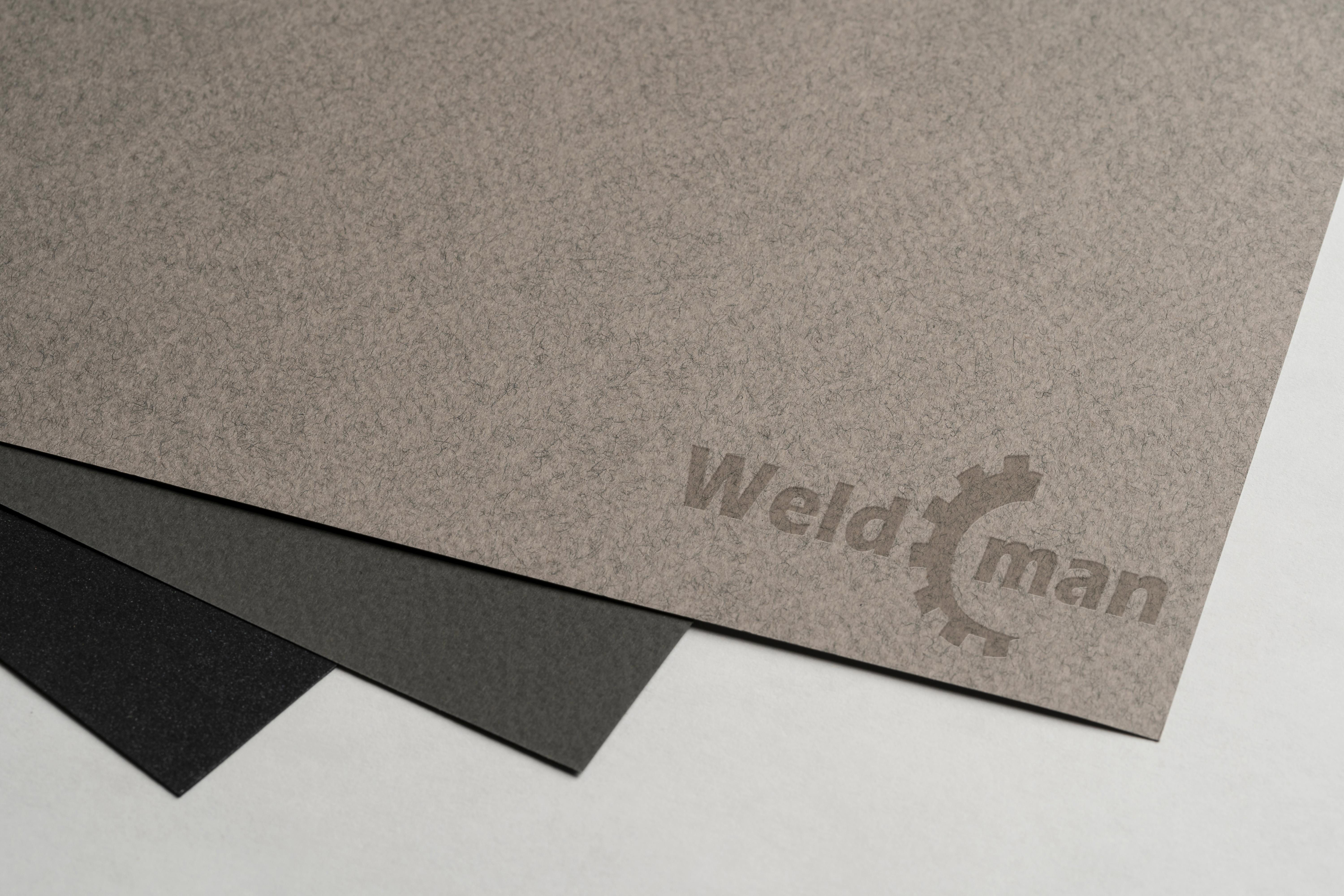 Stationery Embossed Paper Logo
