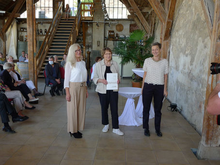 Preisverleihung Hohenloher Kunstpreis 2020 an Gerda Bier