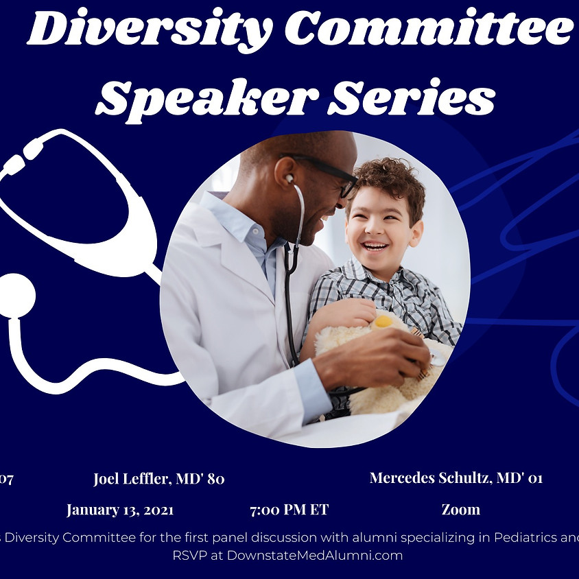 Diversity Committee Speaker Series: January 2021