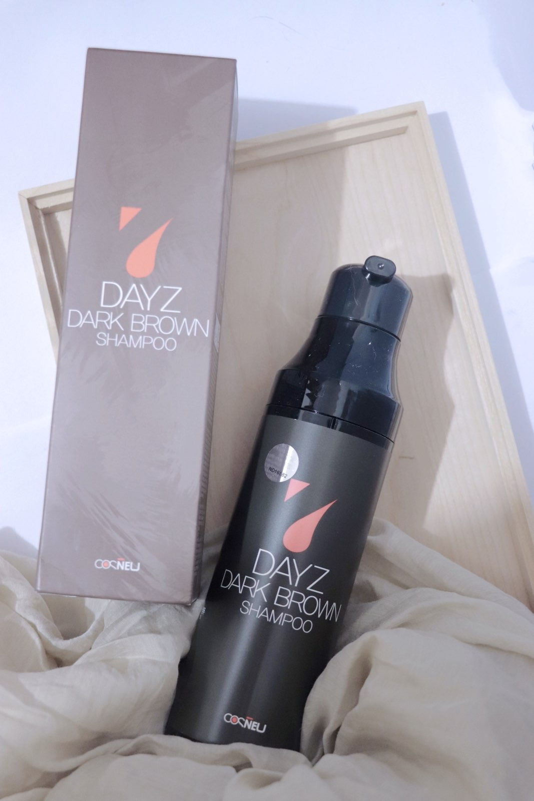 COSNEU 7 DAYZ SHAMPOO ASH BLACK 天然上色洗髮水(霧黑)