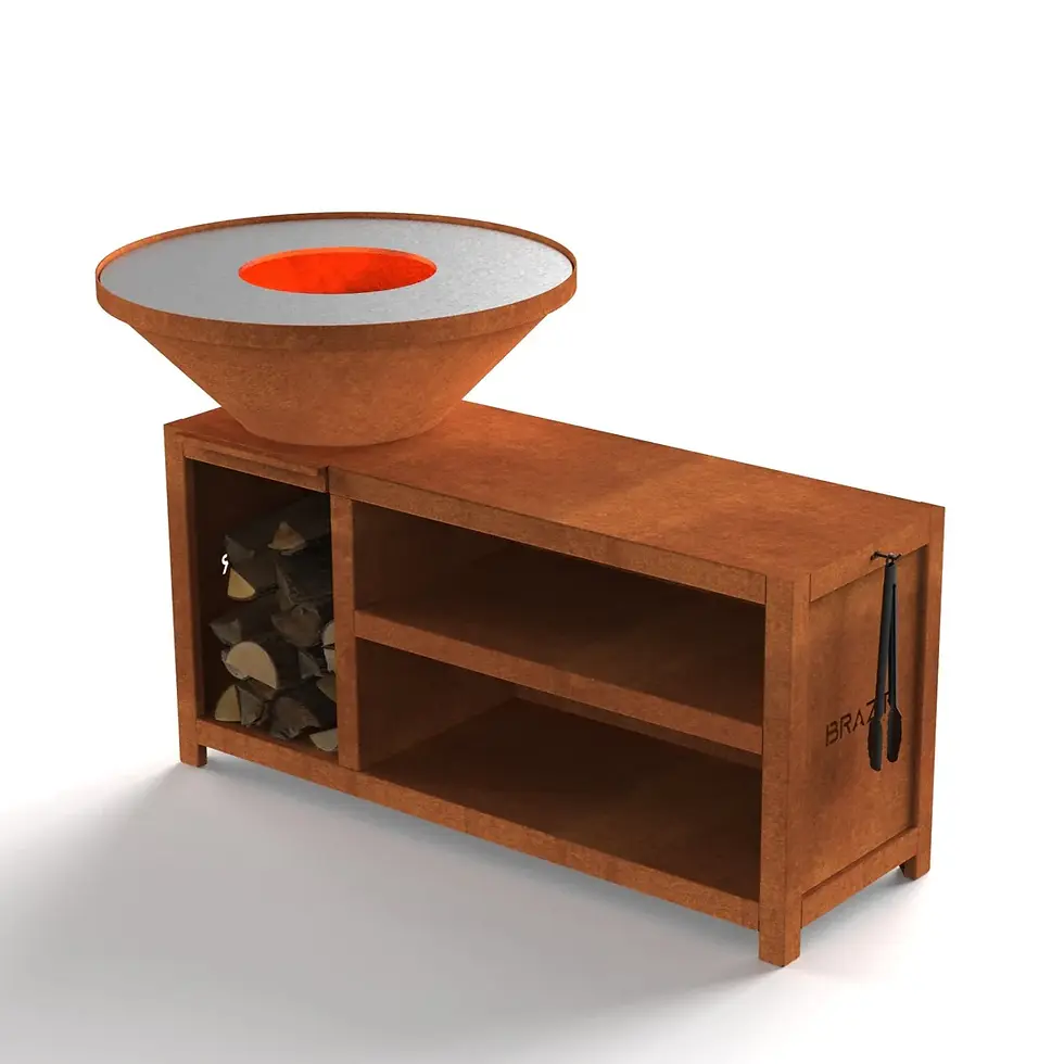 Miniature : Braséro-Plancha Rond 840mm