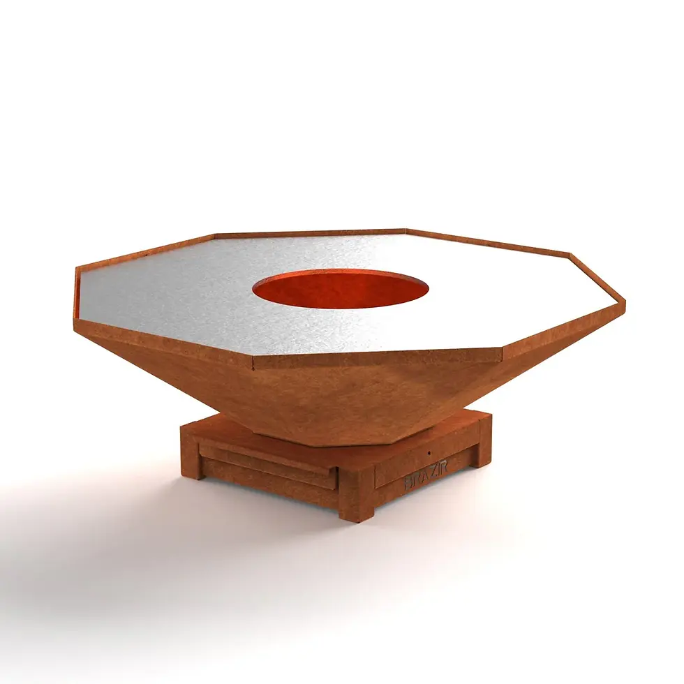 Miniature : Braséro-Plancha Octogonal 1040mm