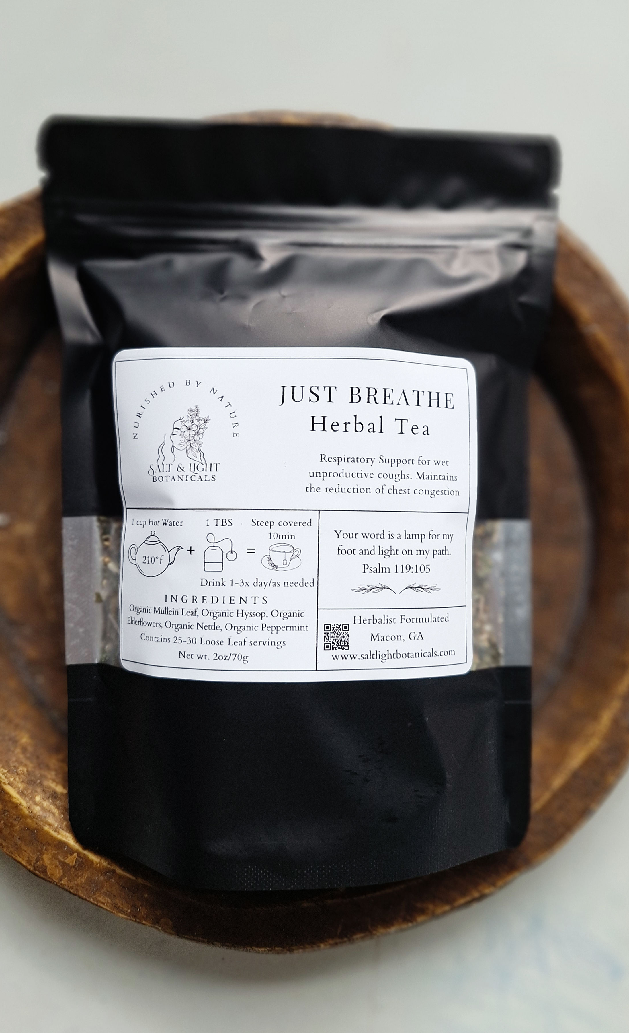 Just Breathe Herbal Tea