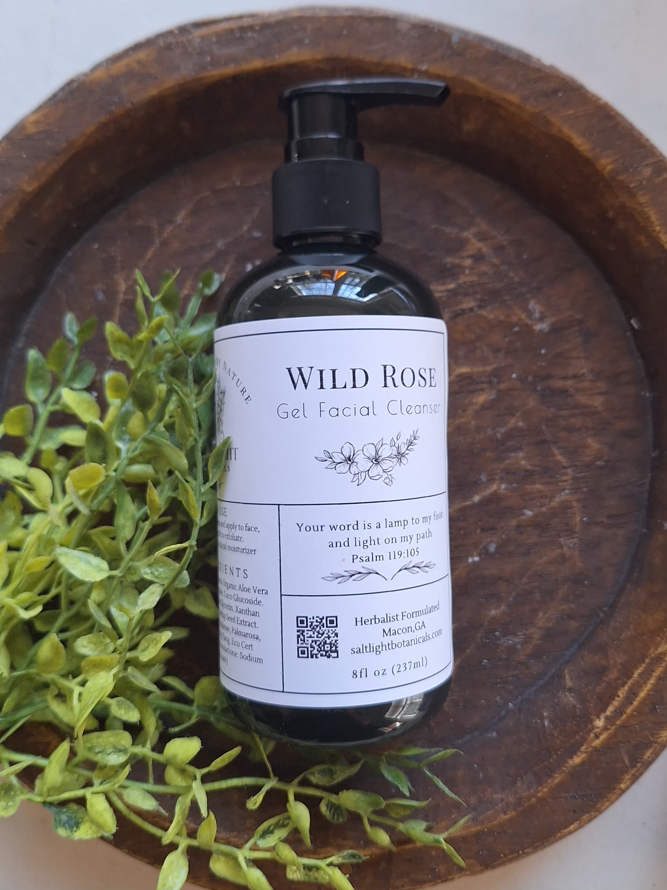 Wild Rose Gel Facial Cleanser | Mature + Most Skin Types