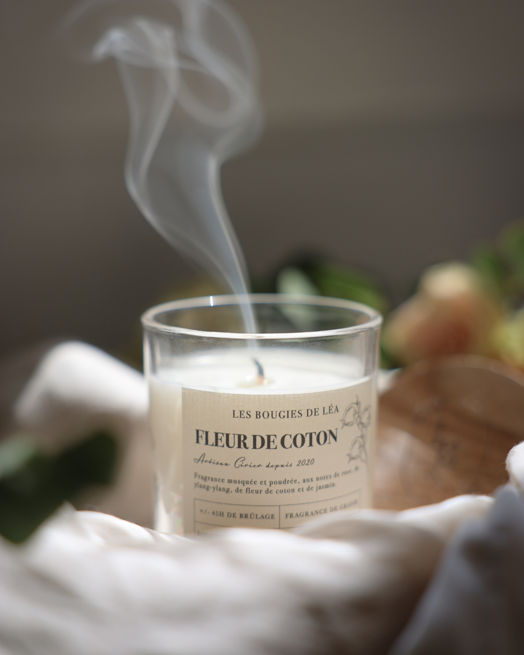 Bougie Fleur de Coton