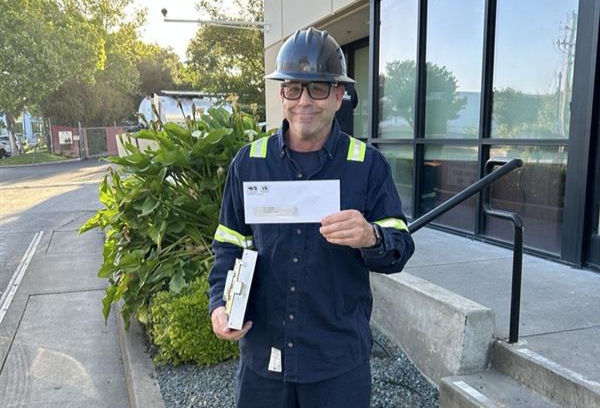 Congratulations, Carl Dekart!