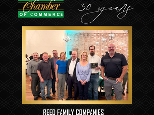 Reed Family Companies Celebrates 50 years with the Modesto Chamber of Commerce