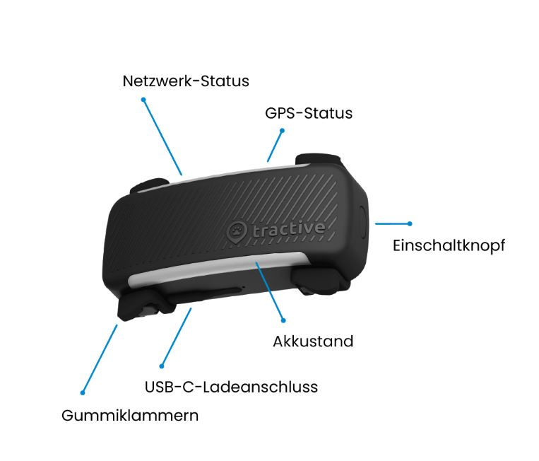 Miniaturbild: Tractive DOG 6 GPS Tracker für Hunde