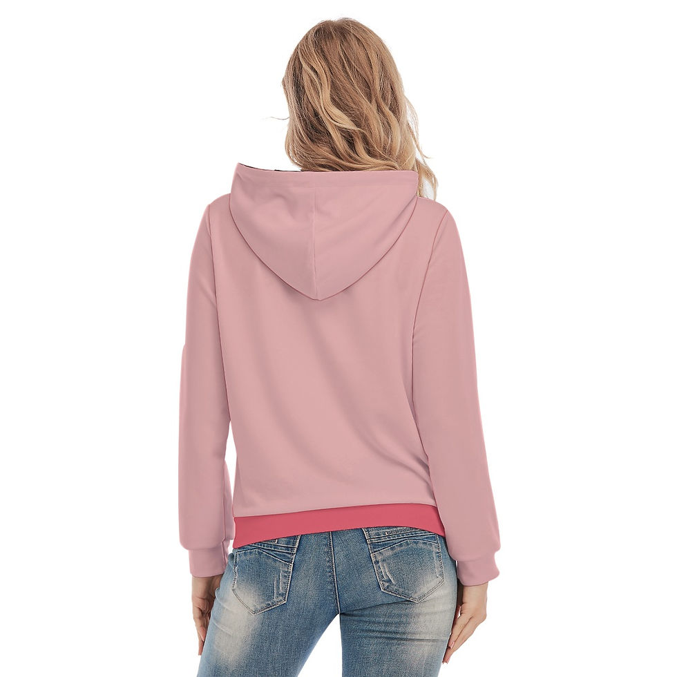 Thumbnail: BB313™ pink graphic women's hoodie
