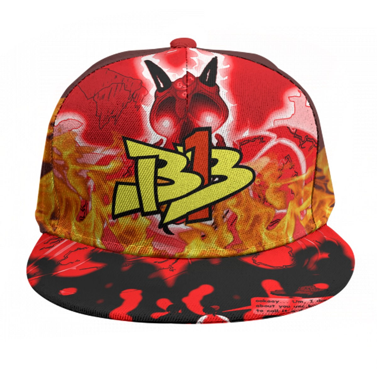 BB313™ Printed Bill/Top (Demons)