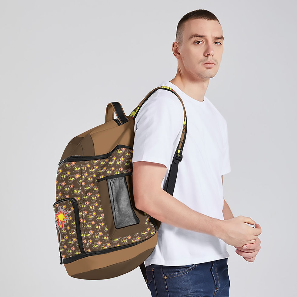Thumbnail: All-Over Print Multifunctional Backpack