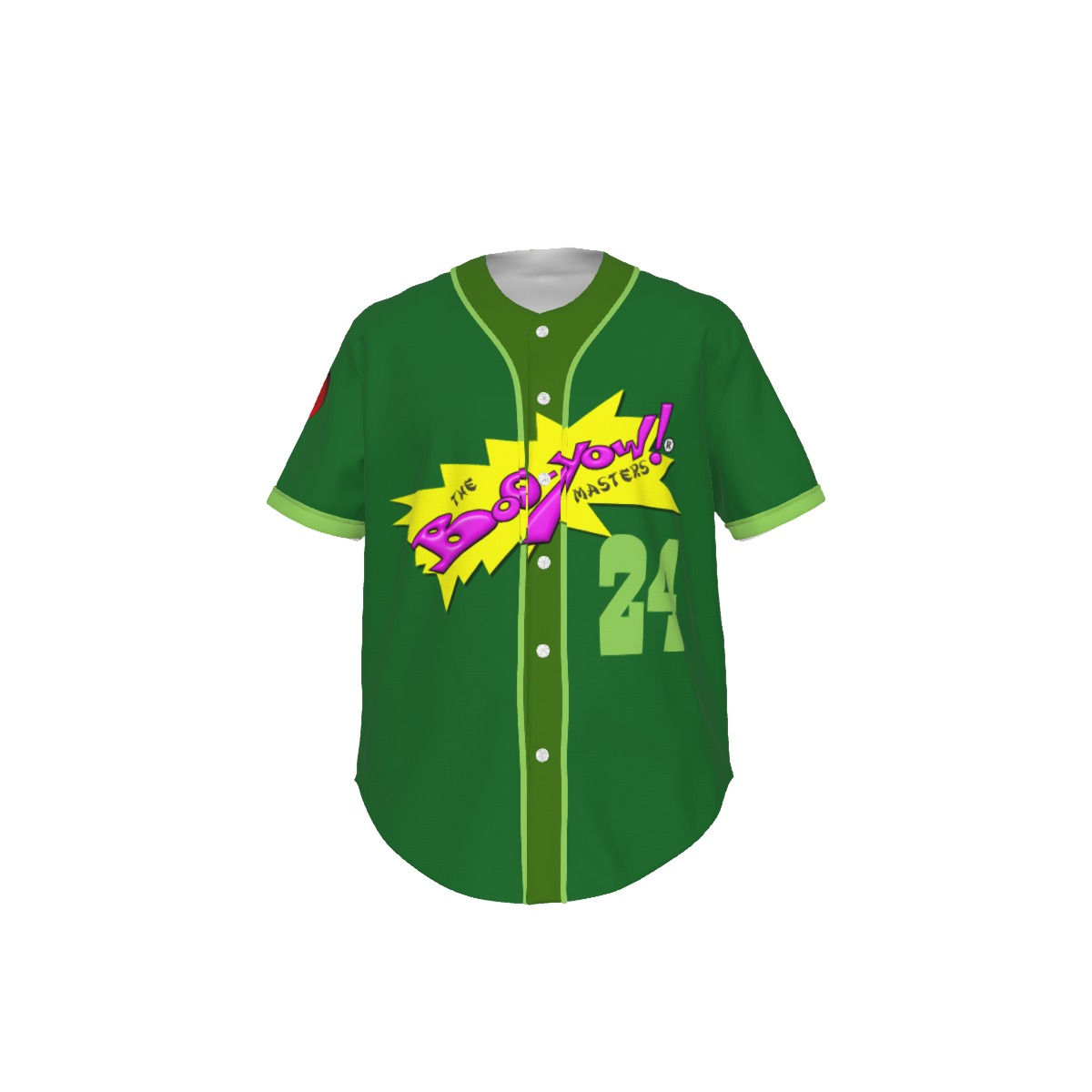BYM Baseball Jersey (Green)