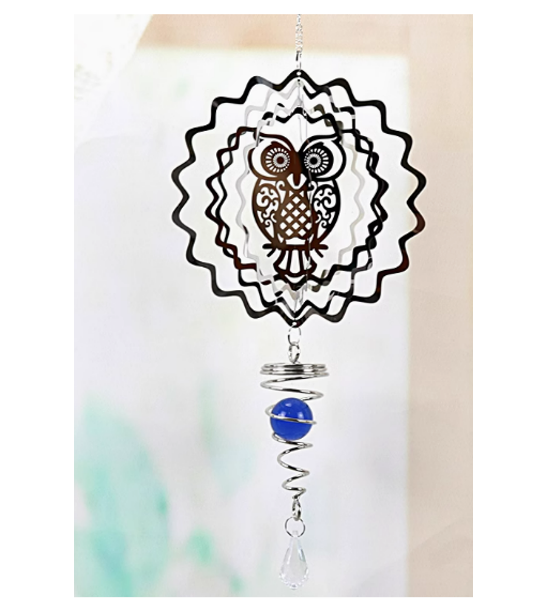 北歐/ 曼陀羅符號/ 智慧與自信/ 風鈴 貓頭鷹