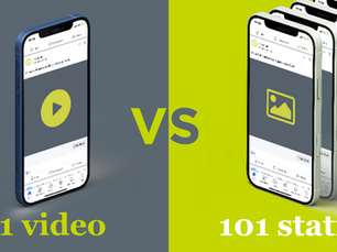 Video or static? Let us help you decide
