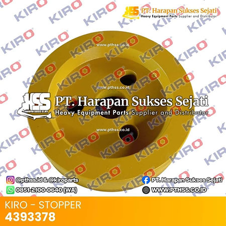 4393378 Stopper for Hitachi Excavator | Brand KIRO