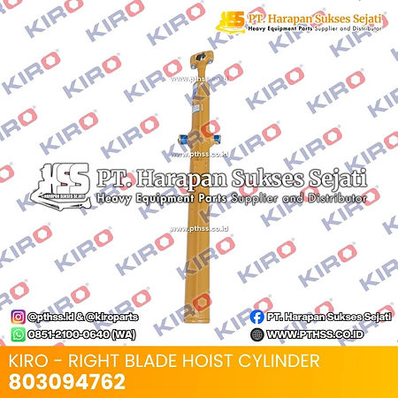 803094762 Right Blade Hoist Cylinder Brand KIRO