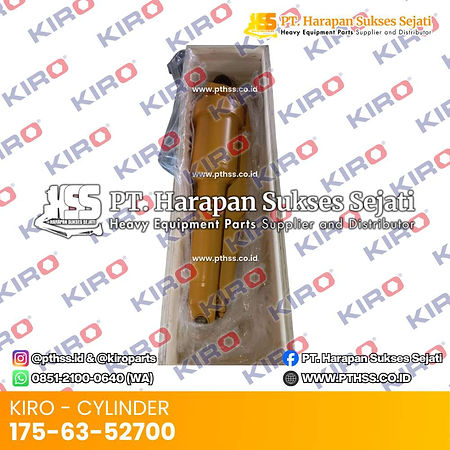 175-63-52700 Blade Tilt Cylinder for Shantui SD32 Bulldozer | Brand KIRO