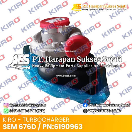6190963 Turbocharger for SEM 676D | Brand KIRO